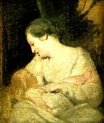 Sir Joshua Reynolds mrs richard hoare and child France oil painting artist